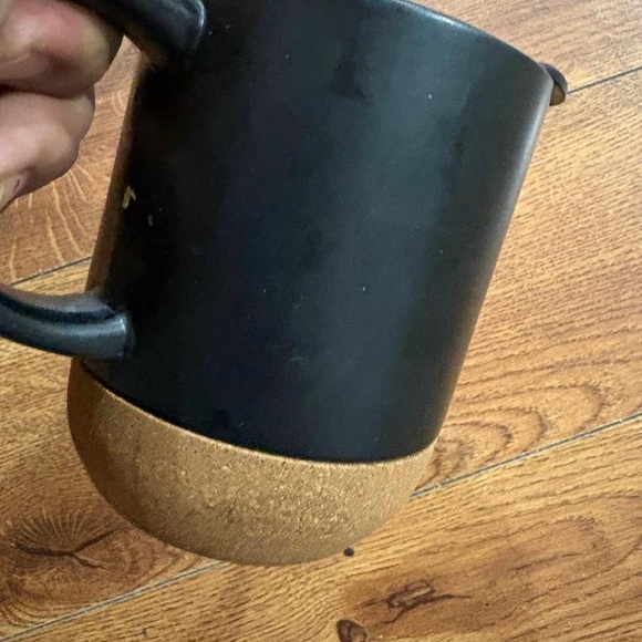 Black Travel Mug with Flip Lid - Picture 6 of 7